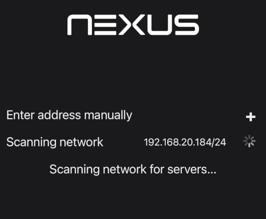 Scanning local network